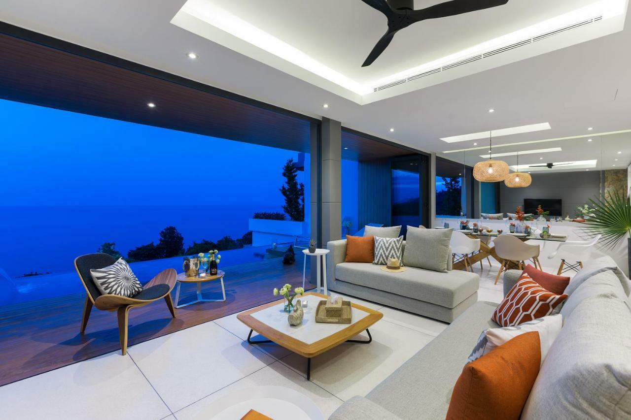 Sukkho Samui Estates Villa Chaweng  Bagian luar foto